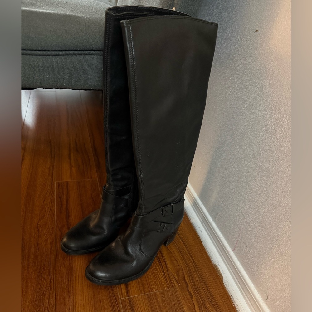 Aldo Black Over the Knee Boots